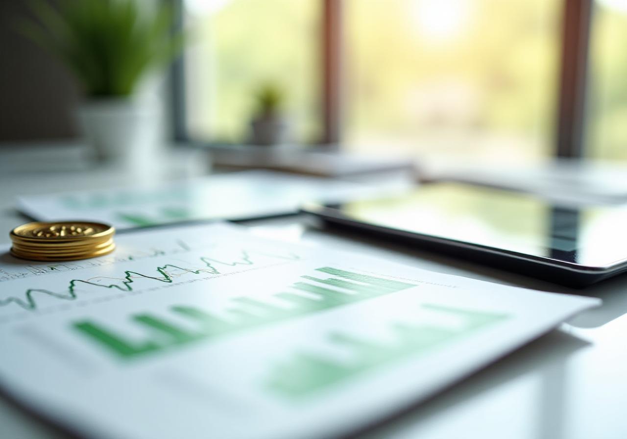 Diversified financial portfolio representation with Irish government bonds